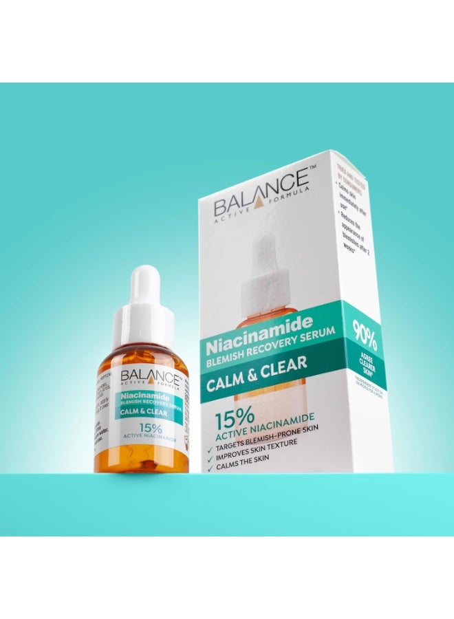Balance Active Formula Niacinamide Blemish Recovery Serum 30ml - Image 4